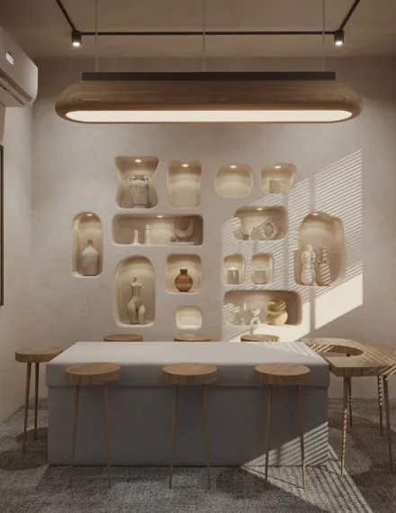 sound healing centre room interior design